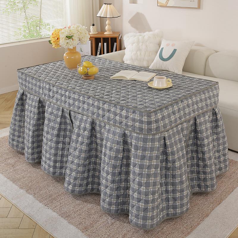 取暖桌罩家用电烤炉套罩烤火罩烤火桌子罩套长方形烤火桌电炉罩套