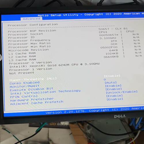 议价 至强 CPU 6242R  正式版 质 成色新可维修