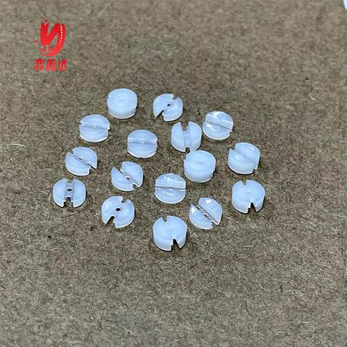 LED三孔间隔柱.mm实心LED尼龙双色柱脚间隔柱F绝缘灯