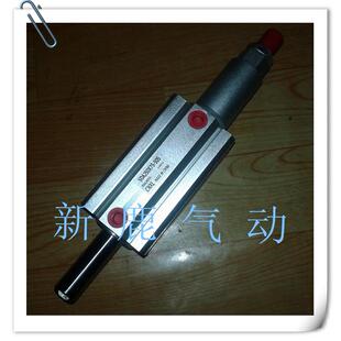 气动小型可调行程薄型气缸SDAD 30SB代替亚德客 SDAJ40X50