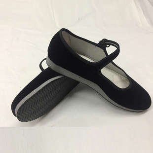 舞蹈女教师鞋民间舞蹈胶州鞋东北秧歌舞鞋广场舞鞋平底布鞋