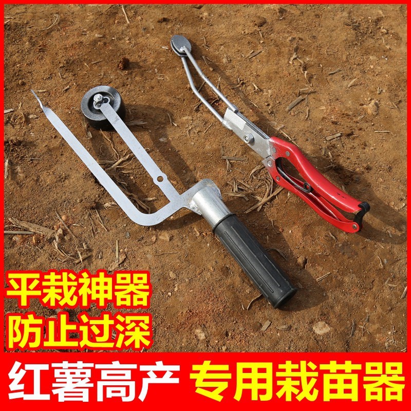 速发栽红薯神器栽苗器型芋手薯插秧移苗移栽机农用小山紫动地瓜栽