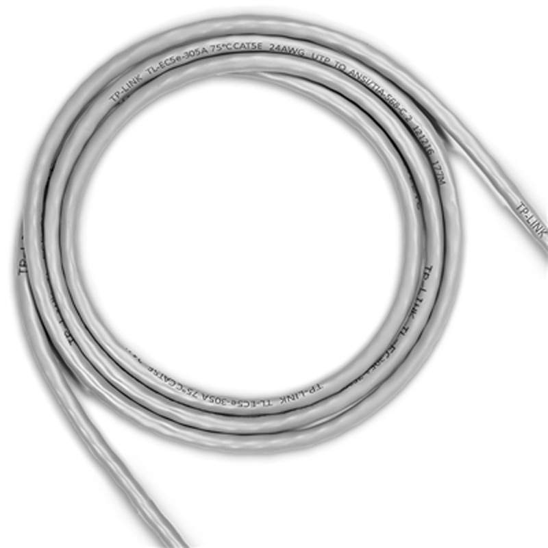 TP-LINKTL-EC5e-305A超五类室内监控电脑宽带网络家用高速8芯网线