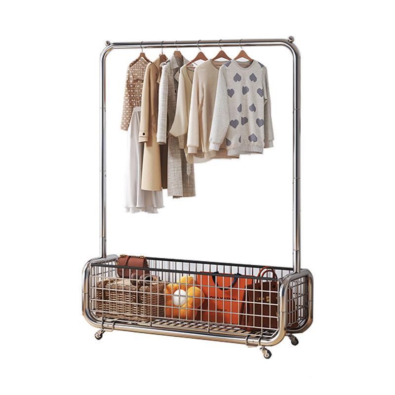 晾衣架落阳地易家用挂衣架卧室宿舍台子晾被简凉晒衣架收纳衣帽架