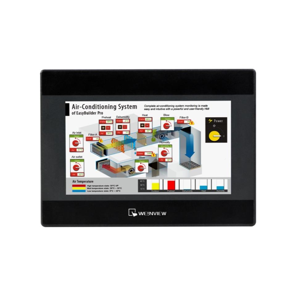 触摸屏PTK607TK6072IP2I搭载的强大的双核CPU与PLC联机干扰能力抗