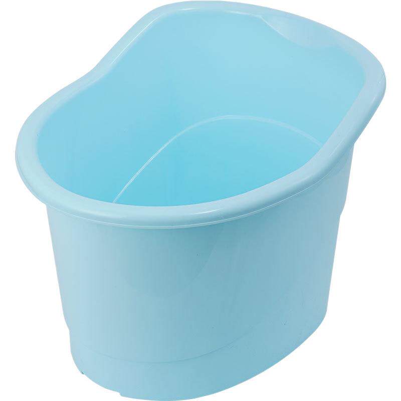 儿童洗澡桶3到12岁6泡澡可坐浴桶中大童浴盆小孩塑料加厚深大号7