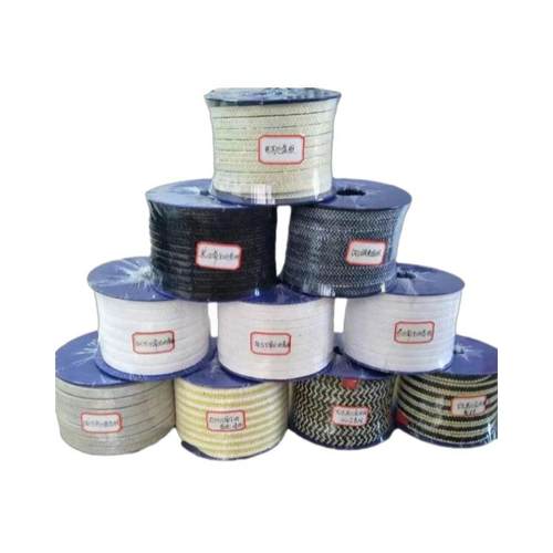 黑色石墨盘根厂家耐高温高压聚四氟乙烯机械密封材料四氟垫片