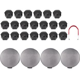 适用于特斯拉model3/X/S/Y轮毂盖轮毂帽标志盖中心盖套改装配件