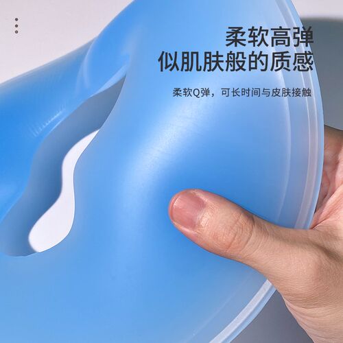 优选院硅胶趴枕i脸垫高弹枕头带洞spa美容床按摩Y床趴趴1