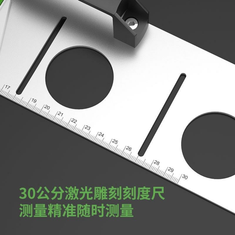 水电工118/86底盒定位工具底盒模板画线神器开槽带水平尺不锈钢