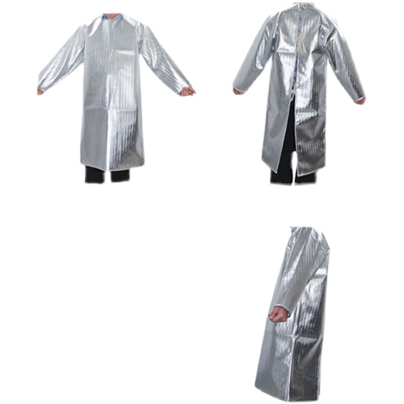 度隔热服耐温防护服阻燃防烫镀铝大衣炉前工作业防辐射热用