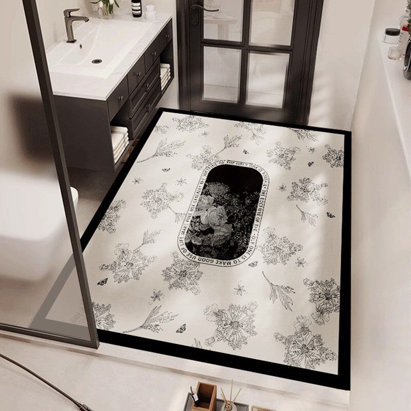 卫生间满铺地垫洗手间浴室厕所门口吸水防滑大面积全铺地毯大尺寸