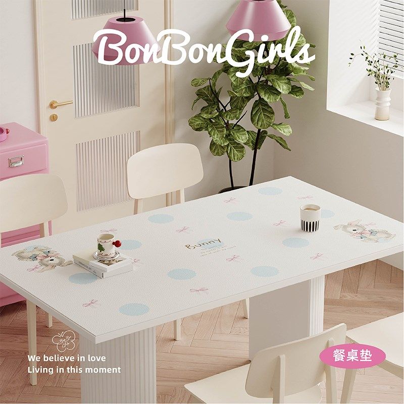 法式田园复古餐桌垫皮革防水防油免洗级感茶几桌布书桌办公桌垫,居家布艺,桌布,淘宝优惠券,粉丝福利购,淘宝优惠卷