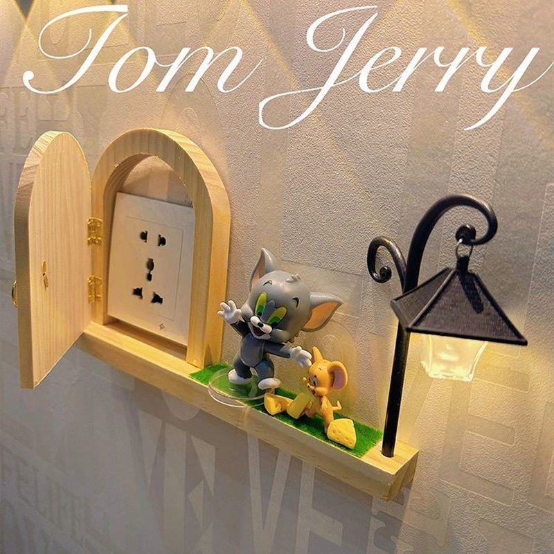 现代插座遮挡关贴装饰墙贴边框创意遮丑盖墙上美化保护盖