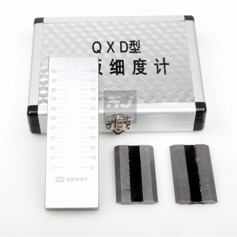 不锈钢QXD刮板细度计 0-//100/1 细度板 涂料颗粒细度仪