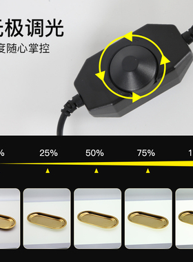 LED摄影棚无影背景灯575CM尺寸免抠图调光摄影棚拍照灯无影灯底灯