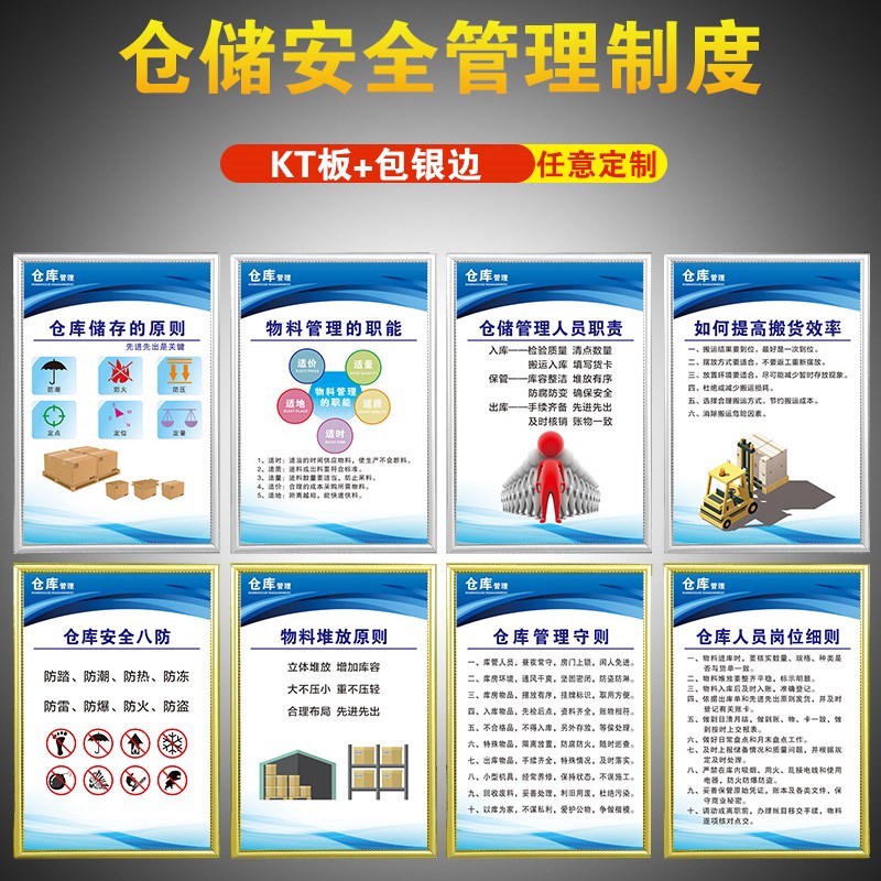 储管理制度全 库储存原则 物料管理职能 库安全八防管理守则 库管
