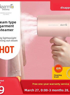 Delm手持式烫衣机家用蒸汽刷D电熨斗烫衣机衣物高温