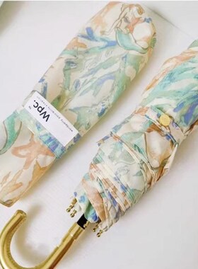 外网售价240j3日元!迪si尼!6骨精致小巧晴雨两用三折伞