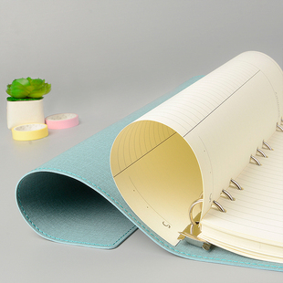 康奈尔笔记本5r记忆法A4/B5康奈尔活页大号笔记本子金属夹可拆卸