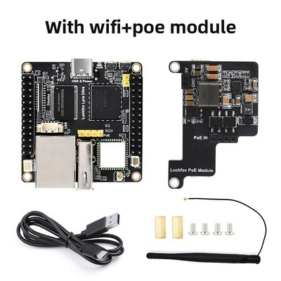 Luckfox Lyra Ultra W幸狐RK3506B芯片微型Linux开发板8GeMMC三核