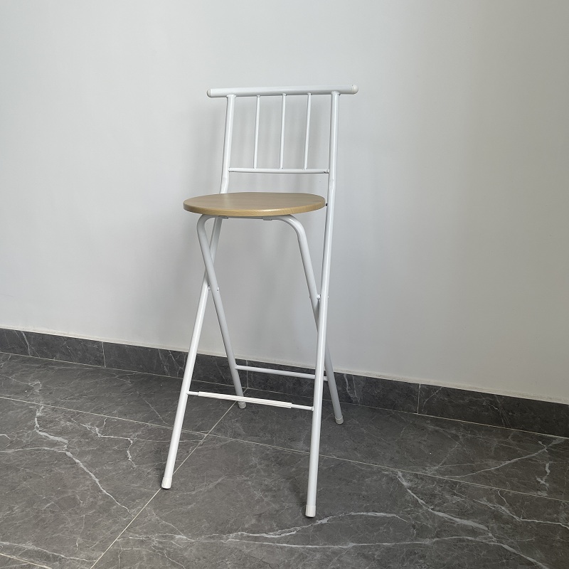 摺叠高脚凳吧台椅酒吧椅r户外钓鱼阳台休闲椅收银柜台家用靠背高