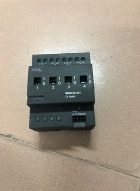 河东HDL4路16A继电器模块。成色如图。需要的联系我