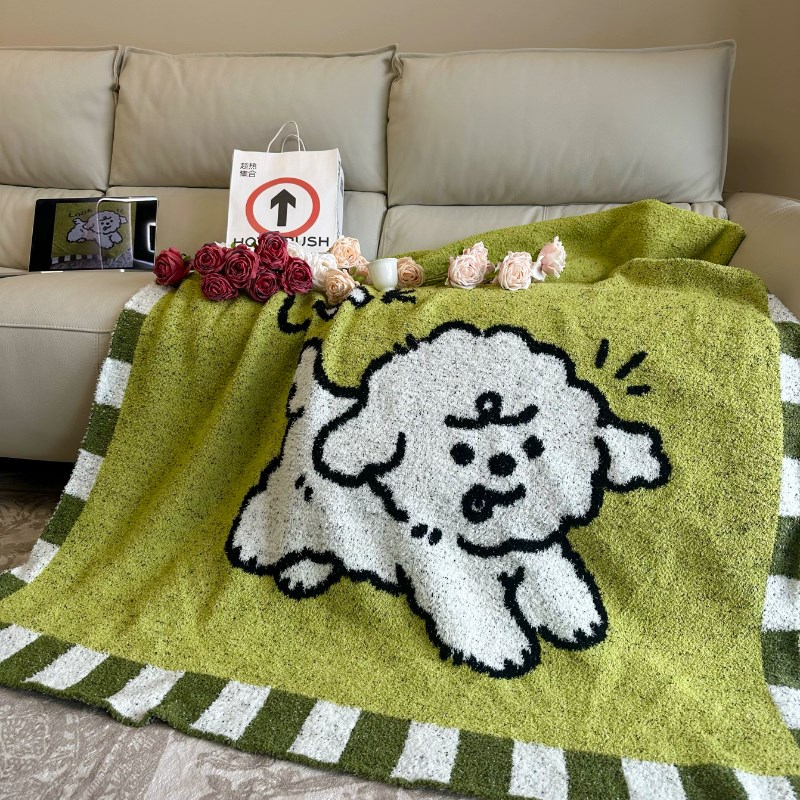 2024新款毛毯冬季加厚z保暖珊瑚绒盖毯办公室午睡毯子