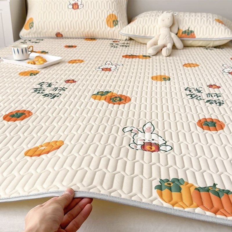 夏季冰丝乳胶凉席三件套宿舍学生单人家用折叠可水洗空调凉席,床上用品,乳胶席,淘宝优惠券,粉丝福利购,淘宝优惠卷