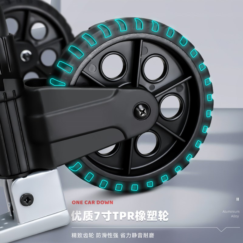 顺和FW-90M拉车折叠便携x搬运车拉杆车载重王小推车拉货折叠手推