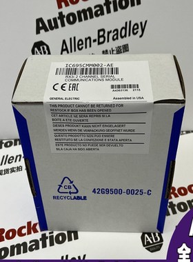 IC695CMM002-EH Fanuc RX3i系列串行通信模块2 个端口 现货秒发
