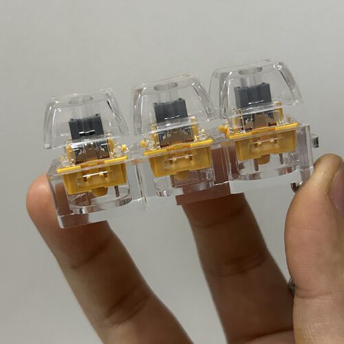高特outemu机械键盘静音试轴器银