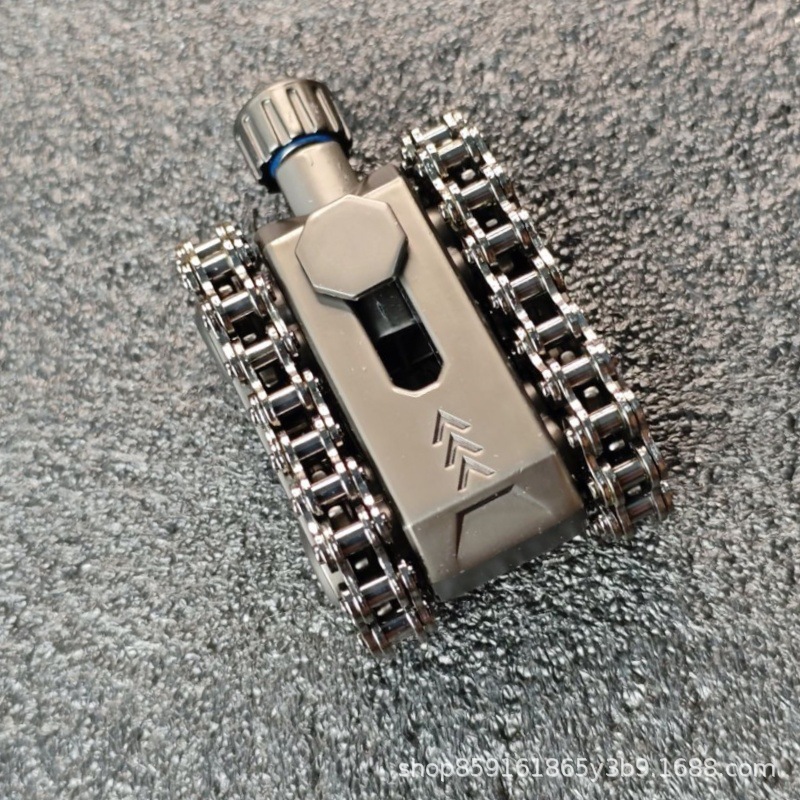 坦克EDC新品指尖推牌手掌链条齿