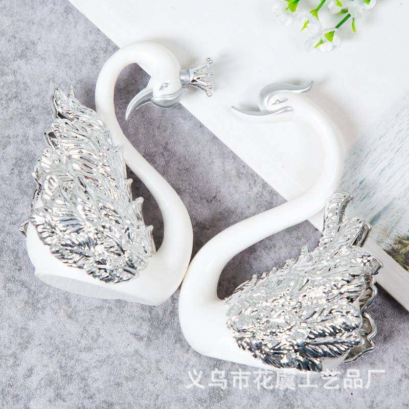 七夕情人节蛋糕摆件金银色皇冠天鹅生日蛋糕婚礼装饰摆件,节庆用品/礼品,装扮布置套餐,淘宝优惠券,粉丝福利购,淘宝优惠卷