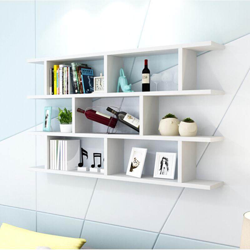创意书架墙壁架子隔板墙上置物架现代简约客厅电视背景墙壁挂装饰,住宅家具,搁板/置物架/家用陈列架,淘宝优惠券,粉丝福利购,淘宝优惠卷