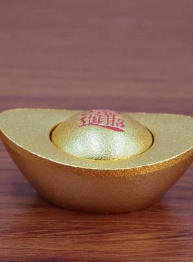 元宝转转六面转手把件球形多面可旋转招财转解压文玩指尖陀螺创意