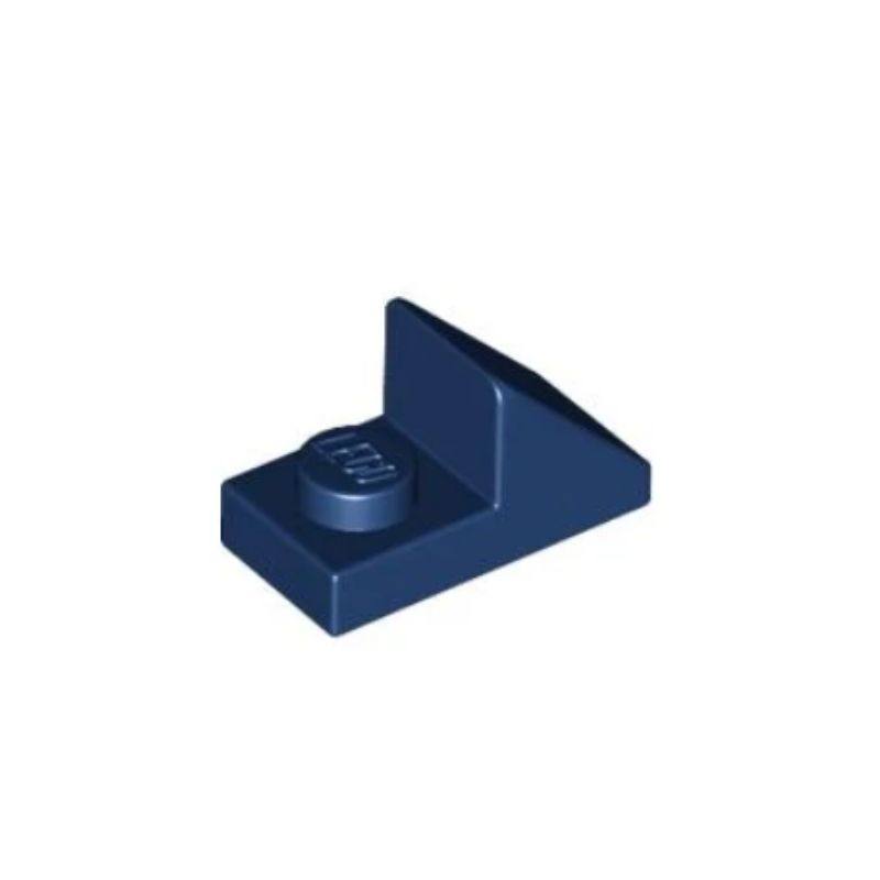 乐高/LEGO积木零配件 6186683 15672 92946 深蓝色 1x2 斜坡面板