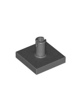 乐高LEGO零件 6313189 2460 49153 4211129 深灰色 2x2顶部带栓板