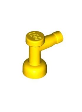 乐高/LEGO积木零配件 4256320 4599 黄色 1x1 水龙头 连接件