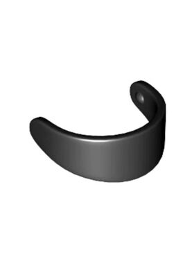 乐高LEGO零件 6252803 2447 35334 244726 黑色 人仔帽子配件面罩