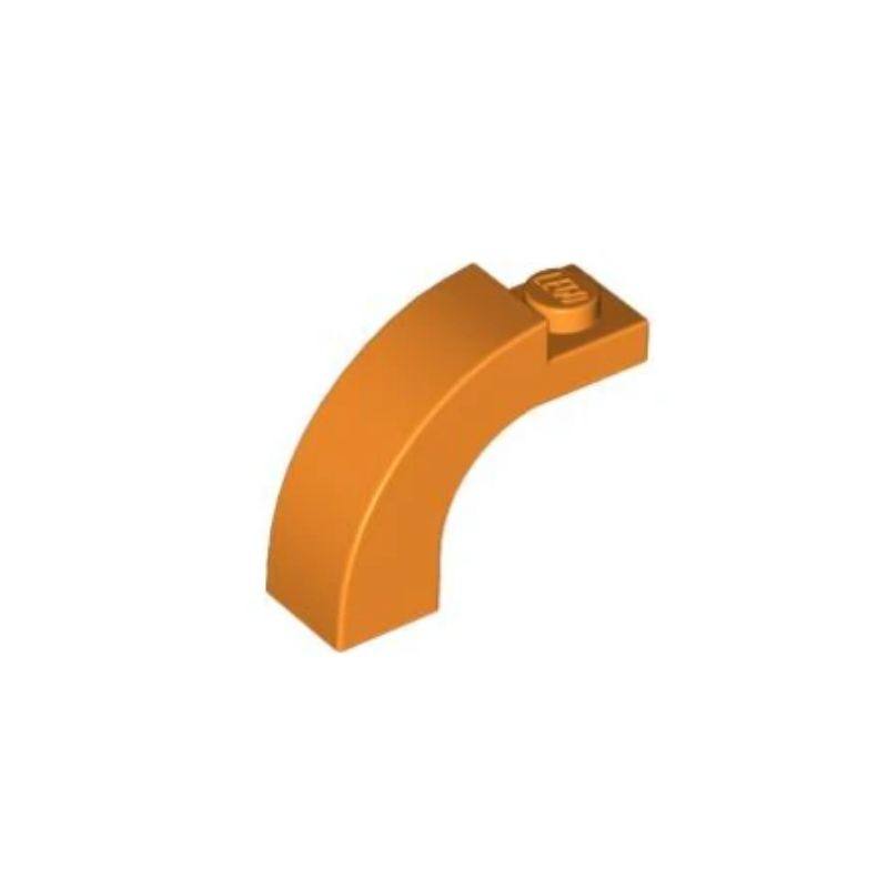 乐高/LEGO零配件 6340751 6005 92903 橙色 1x3x2 弧形砖 4656497
