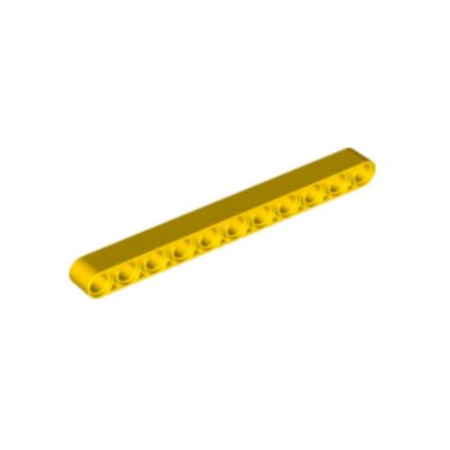 乐高LEGO 6028107 32525 64290 黄色 1x11厚孔臂 4174709 4534912