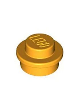 乐高/LEGO 6331261 4073 6141 34823 4215422 亮浅橙色 1x1小圆板