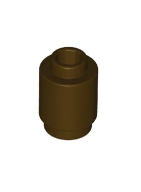 乐高/LEGO零件 6022105 3062 30068 深棕色 1x1圆柱砖 35390