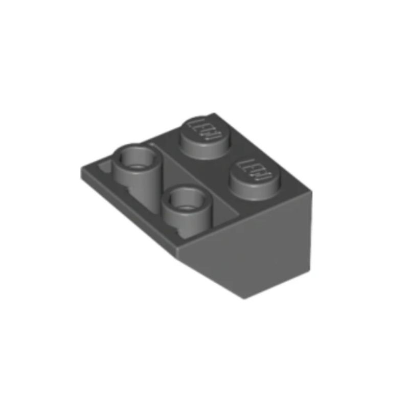 乐高/LEGO积木零配件 4211000 3660 深灰色 2x2 反向斜坡砖
