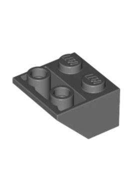 乐高/LEGO积木零配件 4211000 3660 深灰色 2x2 反向斜坡砖