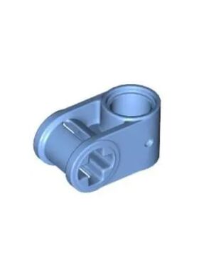 乐高LEGO 6373365 6536 40146 中蓝色 1x2十字轴栓连接件 4172101