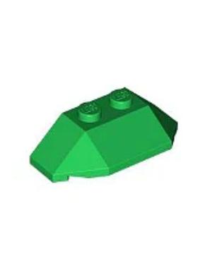 乐高/LEGO积木零件 6483132 47759 绿色 2x4斜面楔形件