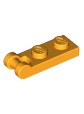 乐高/LEGO 6248671 60478 浅亮橙色 1×2单侧带接柄铰链板6097507