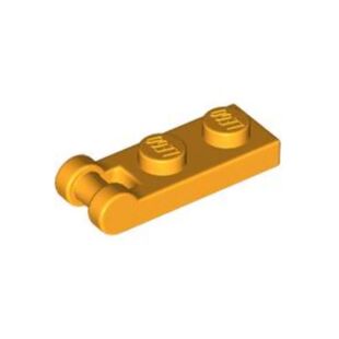 乐高/LEGO 6248671 60478 浅亮橙色 1×2单侧带接柄铰链板6097507